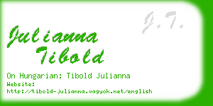 julianna tibold business card